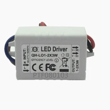 5pcs Curent Constant LED Driver1-2x3W 600mA3-7V3W 6W 600mA 3 6W Watt Externe Lampa COB Alimentare de Iluminat cu Transformator