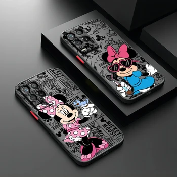 Mickey Minnie Pentru OPPO Realme 11 20 9 9i 8i 8 7i 6S 6i 6 5i 5 Pro Plus Globală TPU Mat Translucid Caz de Telefon