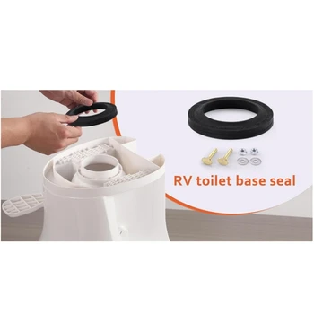 Toalete Mingea Deșeuri Sigiliu RV Toaletă Seal Kit 12524 Pentru RV Toaletă Piese de schimb, Accesorii