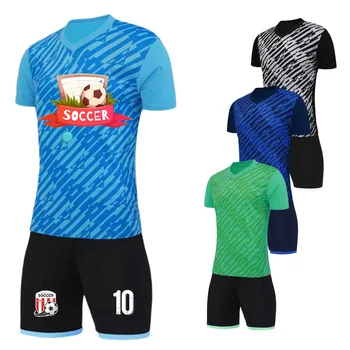 Tricou de fotbal Seturi Pentru Barbati Copii Personaliza Sublimare Gol de Fotbal T-shirt Sport Trening Kituri de 23-24 de Tineret Minge de Seturi de Formare