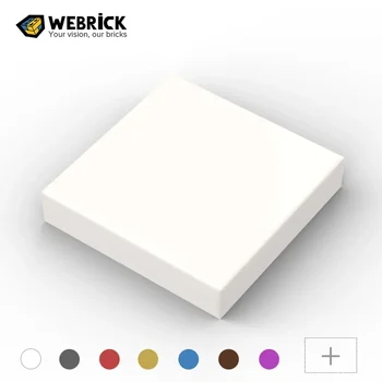 WeBrick 100BUC Caramida Părți 3068 2x2 Lumina Panou Bloc Asamblează Particule High-Tech Educație Jucărie Pentru Copii Copil Cadou