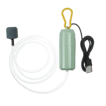1 X Pompa de Aer Acvariu USB de Alimentare Pentru Rezervor de Pește de Oxigenare în aer liber, Pescuit Fructe de mare de Oxigen Pește Acvatic Consumabile pentru animale de Companie