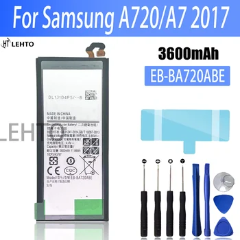 100% EB-BA720ABE Baterie 3600mAh Pentru Samsung Galaxy A7 2017 versiune A720 SM-A720 A720F SM-A720S A720F/DS