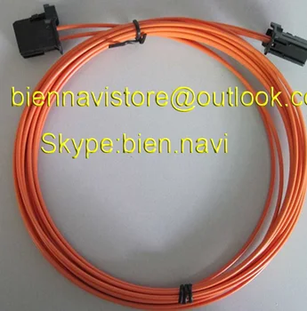 100%Original, nou, cablu de fibră optică cele mai multe cablu pentru B-M-W-O-U-D-I AMP auto Bluetooth GPS auto cablu de fibra pentru cic nbt 2g 3g 3g+