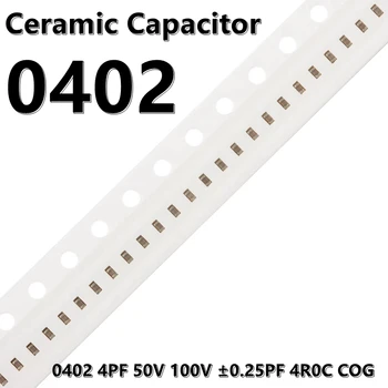 (100buc) 0402 4PF 50V 100V ±0.25 PF 4R0C COG 1005 SMD Condensatoare Ceramice