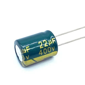 10buc/lot 400V22UF de înaltă frecvență joasă impedanță 400V 22UF aluminiu electrolitic condensator de dimensiunea 13*17 20%