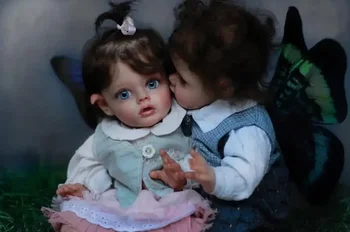 12 țoli Mini Reborn Kit Elf FLO Neterminate Vinil Kit Nevopsite DIY Gol Renăscut Baby Doll Piese cu Corpul de Pânză