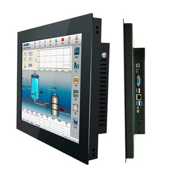 17.3 Inch Încorporat Industriale Tablet PC Panoul All-in-one Calculator cu Ecran Tactil Rezistiv cu RS232 COM WiFi 1366*768