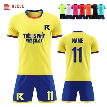 2023 Fotbal Tricouri Pantaloni Scurți Kit Pentru Bărbați, Băieți Și Fete Fotbal Hainele Diy Uniformă De Vară, De Formare Și De A Exercita Sportwear Jersey