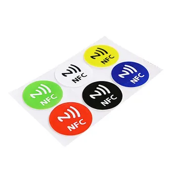 (6 buc/lot ) NFC Tag-uri Autocolante NTAG213 NFC tag-uri RFID etichete adezive autocolant Universal Lable Ntag213 Tag RFID pentru toate Telefoanele NFC