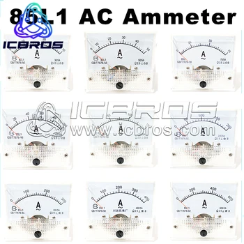 85L1 Pointer AC Ampermetru 50/5A 150/5A 200/5A 500/UN Pătrat