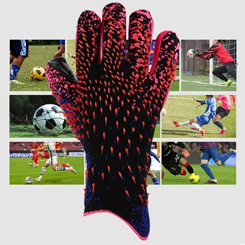 Adult Fotbal Portar Mănuși de Portar Profesionist Mănuși Echipament de Fotbal Anti-alunecare Protectie Mână Mănuși de Latex