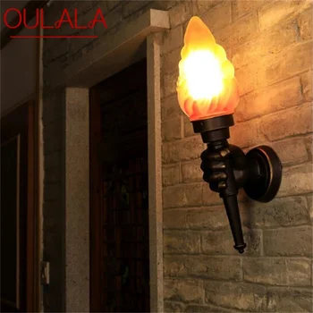 AFRA în aer liber, Sconces Perete Lampă Clasică Lanterna Creative LED-uri Impermeabil pentru Acasă Decorative