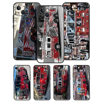 American Truck Foc de Telefon Caz Pentru iPhone 14 11 12 13 Pro X XR XS Max 6 6S 7 8 Plus SE 2020 Capacul din Spate