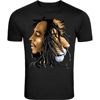 Bob Marley Fumatul Comun tee O Dragoste Rasta Lion Zion S - 5XL T-Shirt Tee