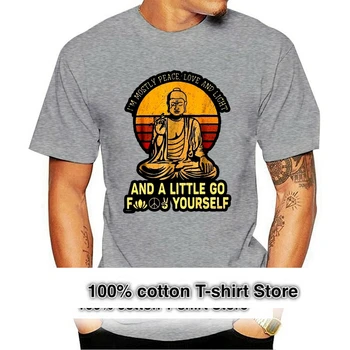 Budha sunt cea mai mare parte de Pace, Dragoste Și Lumină Putin Fk Vintage Tricou Negru