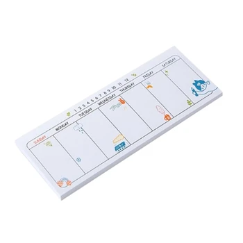 Calitate Planificator Săptămânal de Notebook-uri Săptămânale de Planificare Tampoane Calendar Săptămânal Carnete de Lungă Durată Aleatoare Stil de Model 40page Y9RF