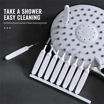 Cap de duș de Curățare Perie de Baie Anti-colmatare Micro Nailon Perii de Spălat Telefon Gaura Porilor Decalaj de Toaletă, de uz Casnic Instrument de Curățare