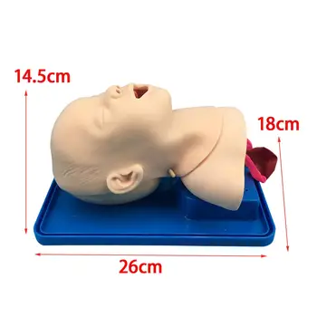 Copil Intubare Antrenor Copil Intubație Traheală Model pentru Primul Ajutor de Formare de Simulare Studiu de Laborator Pepinieră de Elevi