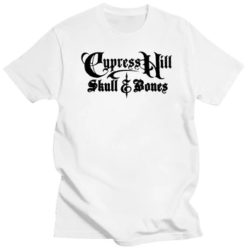 Cypress Hill Rap Hip Hop Muzica Logo MenS T-Shirt Alb Și Negru Tricou Tricou