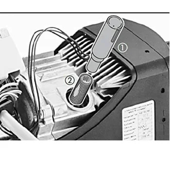 Durabil Glow Plug Ecran Auto Pentru Eberspacher Pentru Incalzitor Airtronic D2 D4 D Metalice De Înlocuire Cu Instrumentul 252069100102