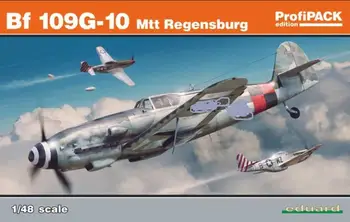 Eduard 82119 Scara 1/48 Bf109G-10 Mtt Regensburg ProfiPACK (model de Plastic)