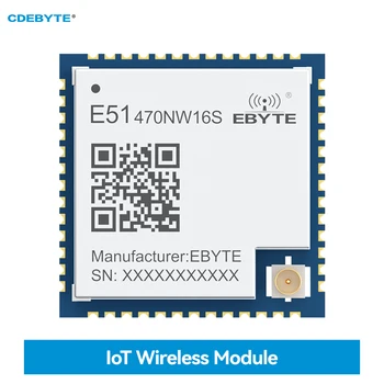 EFR32FG25 470MHz Modul Wireless WI-SOARE OFDM FAN1.1 Auto-Rețele CDEBYTE E51-470NW16S Consum Redus de Energie IPEX Timbru Gaura