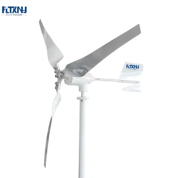FLYT 3KW Turbine Eoliene Low RPM Orizontală a Vântului Generator 3000W 48V 96V 220V Moară de vânt pentru Acasă și Energie Eoliană Inginerie