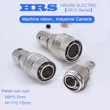 HIROSE Microconnector Plug & Recipient 4Pin/6pini/10Pin/12Pin HR10A-7R-4S viziune Mașină HR10A-10P-4P Industriale Camera