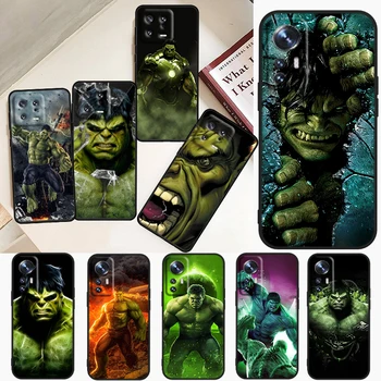 Hulk Erou Marvel Pentru Xiaomi Mi 13 12 11 10 11T 10T 9T 9 8 Nota 10 Ultra Pro Lite Silicon Moale Neagră Telefon Caz Coque Capa Acoperi