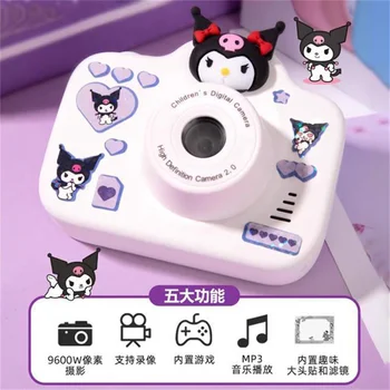 Kawaii Sanrio Hello Kitty Kuromi Cinnamoroll Pochacco Anime Copil Jucărie Fotografie Aparat De Fotografiat Digital Mini Camera Mica Cadouri