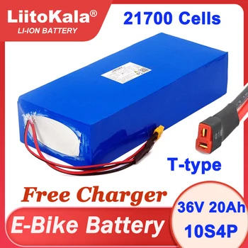 Liitokala 36V 20Ah 35Ah 45Ah E-bike 21700 Bateria cu Litiu XT90 plug Pentru biciclete Electrice E-Scooter 42V 54.6 V 67.2 V Încărcător