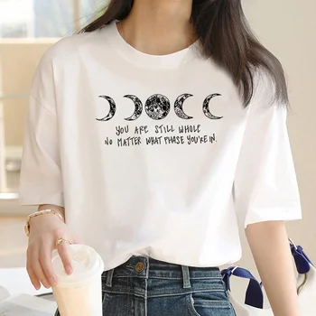 Luna tricou femei anime vara tricouri fata amuzant haine