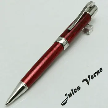 Lux Mare Scriitor Jules Verne Ediție Specială Rosu/Negru/Albastru Rollerball Pen MB Pix de Scris de Birou Școală 14873/18500