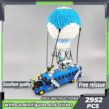 Masina de oras Model Mc Cărămizi de Construcție Balon cu Aer Cald de Luptă Autobuz Tehnologie Blocuri Modulare Cadouri de Crăciun, Jucării DIY Seturi de Asamblare