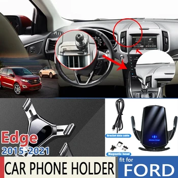 Masina de Titularul de Telefon Mobil pentru Ford Edge MK2 2015 2016 2017 2018 2019 2020 2021 Stand Suport Rotativ Suport Accesorii Auto