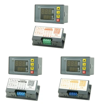 N7MD Timer Digital Unitate de Control cu LED-uri Display1s-999h Timp de Întârziere Programabilă Ciclu de Timer Perfect pentru Sincronizare și de Comutare
