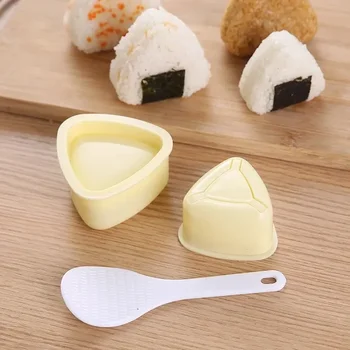 Noi DIY Sushi Mucegai Onigiri Minge de Orez Mâncare de Presă Triunghiular Sushi Maker Mucegai Origine Japoneză Bucătărie Bento Accesorii Instrumente