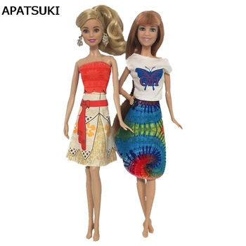 Papusa Accesorii Cosplay Costum Film Printesa Moana Rochie Pentru Papusa Barbie Haine Ocean este de Asteptare