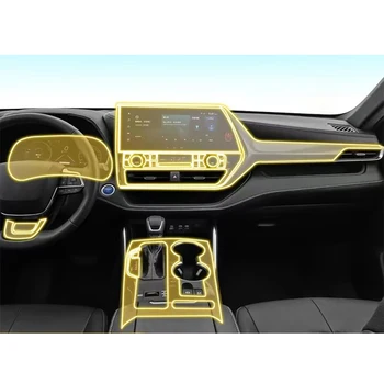 Pentru Toyota Crown Kluger 2021-2022 Ecranul de Navigare Auto Interior TPU Film Protector de Acoperire Anti-Zero Autocolant