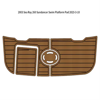 Premium EVA Faux din lemn de Tec Punte Podea Pad pentru 2015 Regal 1900 ES Platforma de Înot - Auto-Adeziv pentru Barca Podele cu Opțiuni de Personalizare