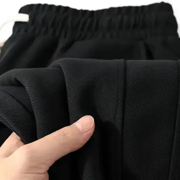 Primavara Toamna Anului Nou Plus Dimensiune Siret Sport Pantaloni Talie Elastic Solid Pierde Simplitatea Garda De Moda Pantaloni Casual Barbati Haine