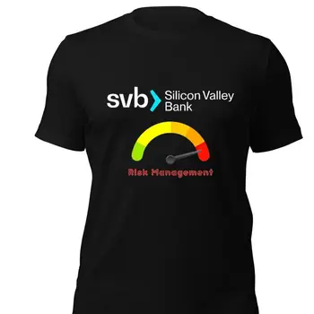 Silicon Valley Bank Departamentul de Gestionare a Riscurilor Sarcastic T-Shirt din Bumbac 100% O-Gat Maneci Scurte Casual Mens T-shirt Marimea S-3XL