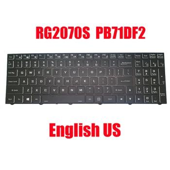 Tastatura Laptop Pentru Mașini de Vis RG2070S RG2070S-17EU31 PB71DF2 engleză, Negru Cu iluminare din spate Noi