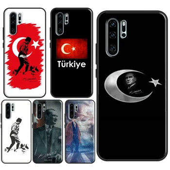 Turc Atatürk Pavilion Caz Pentru Huawei P20 Lite P30 Pro P40 Pereche 20 Lite P Inteligente Z 2019 Nova 5T Onoare 50 8X 9X 10i