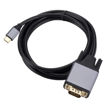 USB-C pentru Cablu VGA 5.91 ft Tip C pentru Convertor VGA pentru Acasă și la Birou