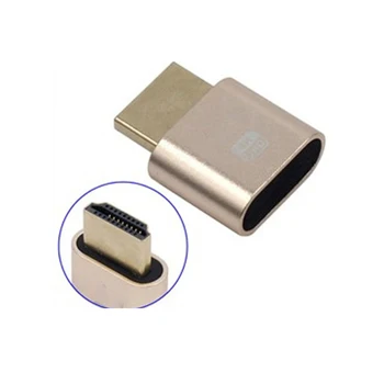 VGA Virtual Adaptor de Afișare compatibil HDMI 1.4 Pentru DDC EDID Dummy Plug Fantoma fără cap de Afișare Emulator placa Video Placa de Blocare