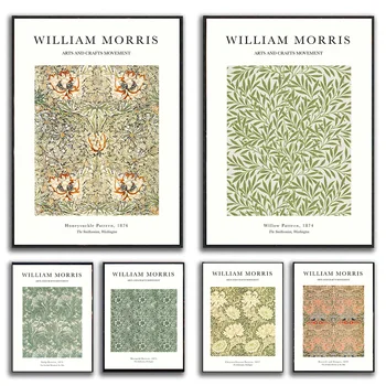 William Morris Flori Clasice Panza Picturi pe Perete Postere de Arta, Printuri și Salcie de Arta Celebre Imaginile Decor Cameră