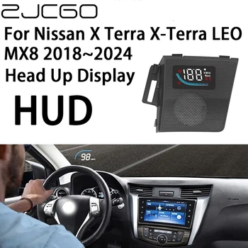 ZJCGO Auto HUD Auto Proiector de Alarmă Head Up Display Vitezometru Parbriz pentru Nissan X-Terra X-Terra LEO MX8 2018~2024